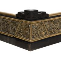 Thomas Jeckyll for Barnard Bishop & Barnard. Aesthetic Movement Brass Fender - Thumbnail 18