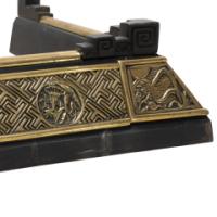 Thomas Jeckyll for Barnard Bishop & Barnard. Aesthetic Movement Brass Fender - Thumbnail 19