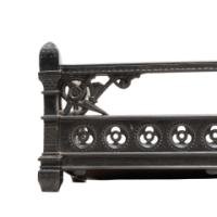 Dr. C. Dresser for Coalbrookdale, Aesthetic Movement Cast Iron Fire Fender - Thumbnail 4