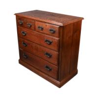 Arthur Simpson of Kendal, Arts & Crafts Oak Chest of Drawers - Thumbnail 3