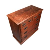 Arthur Simpson of Kendal, Arts & Crafts Oak Chest of Drawers - Thumbnail 7