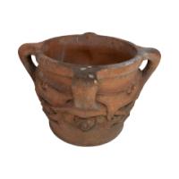 Archibald Knox. Liberty & Co., Rare & Original Pair of Terracotta Olaf Planters - Thumbnail 12