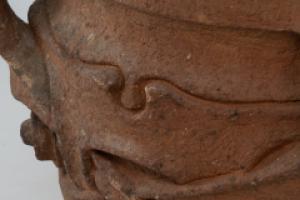 Archibald Knox. Liberty & Co., Rare & Original Pair of Terracotta Olaf Planters - Thumbnail 18