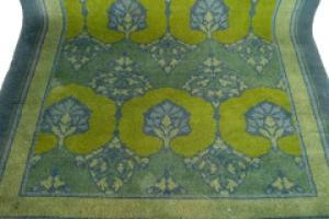 C. F. A. Voysey for Liberty & Co., a Rare 'Glenmure' Donegal Rug with Rich Colors - Thumbnail 4