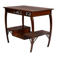 E. W. Godwin Made by Collinson & Lock an Exceptional Anglo-Japanese Rosewood Table - Thumbnail 12