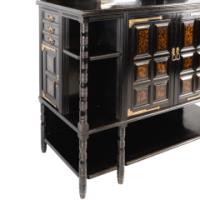 Aesthetic Movement Cabinet Designed by T. E. Collcutt and Made by Collinson & Lock, London - Thumbnail 20