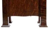 C. F. A. Voysey (1857–1941). Rare Arts & Crafts Oak mantel clock - Thumbnail 9