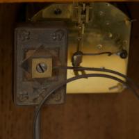 C. F. A. Voysey (1857–1941). Rare Arts & Crafts Oak mantel clock - Thumbnail 12