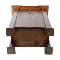 C. F. A. Voysey (1857–1941). Rare Arts & Crafts Oak mantel clock - Thumbnail 14