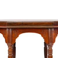 E. W. Godwin Attributed, Anglo-Japanese Rosewood Eight-Leg Table - Thumbnail 9