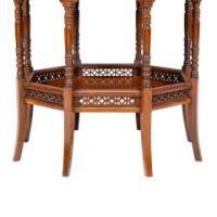 E. W. Godwin Attributed, Anglo-Japanese Rosewood Eight-Leg Table - Thumbnail 13