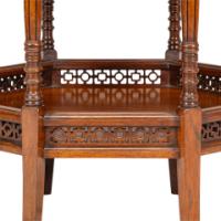 E. W. Godwin Attributed, Anglo-Japanese Rosewood Eight-Leg Table - Thumbnail 16