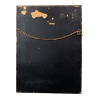 Arts & Crafts Hammered Copper Frame with Pre-Raphaelite Maiden - Thumbnail 4