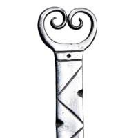 Thorton & Downer Attributed, Arts & Crafts Cotswold School Hand-Wrought Steel Toasting Fork - Thumbnail 12