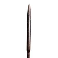 Thorton & Downer Attributed, Arts & Crafts Cotswold School polished steel hand wrought poker - Thumbnail 8