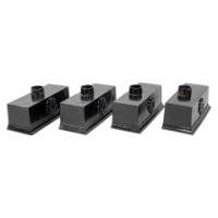 A set of four Arts & Crafts cast iron rain hoppers - Thumbnail 2