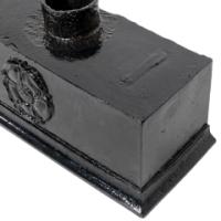 A set of four Arts & Crafts cast iron rain hoppers - Thumbnail 14