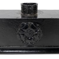 A set of four Arts & Crafts cast iron rain hoppers - Thumbnail 16