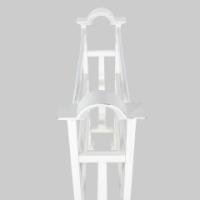 A Glasgow School towel rail in the style of G. M. Ellwood, probably made by J. S. Henry - Thumbnail 18