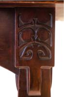 M. H. Baillie Scott a Cuban Mahogany Dining Table From The Liverpool School Of Art - Thumbnail 7