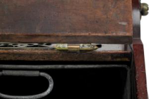 Dr. C. Dresser, Benham & Froud, a Gothic Revival Coal Box with Floral Metal Work - Thumbnail 19