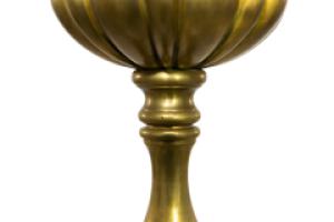 GEC, Arts & Crafts Brass Three-Branch Ceiling Light, Rewired in Period Style - Thumbnail 11