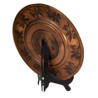 WMF, Pair of Brass Wall Plaques with Embossed Portraits - Thumbnail 4