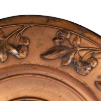 WMF, Pair of Brass Wall Plaques with Embossed Portraits - Thumbnail 15
