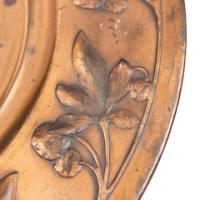WMF, Pair of Brass Wall Plaques with Embossed Portraits - Thumbnail 20