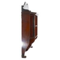 Collinson & Lock English Aesthetic Movement Mahogany Glazed Wall Cabinet - Thumbnail 3
