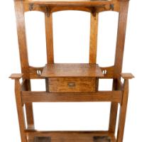 Harris Lebus. A Superb Quality Arts & Crafts Hallstand - Thumbnail 19