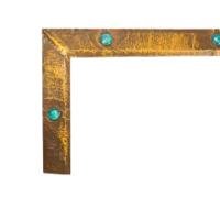 Arts & Crafts Copper Fender with Ruskin Jewels - Thumbnail 3