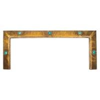 Arts & Crafts Copper Fender with Ruskin Jewels - Thumbnail 2