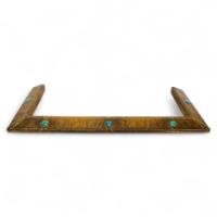 Good Arts & Crafts Copper Fender with Ruskin Jewels