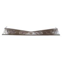 Good Quality Arts & Crafts Copper Fender with Repousse Heart Details - Thumbnail 2