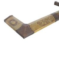 Arts & Crafts Copper, brass and Iron Fender c.1900 - Thumbnail 7