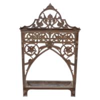 Dr. C. Dresser Aesthetic Movement Cast Iron Stick Stand Made by Coalbrookdale - Thumbnail 6