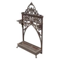 Dr. C. Dresser Aesthetic Movement Cast Iron Stick Stand Made by Coalbrookdale - Thumbnail 8