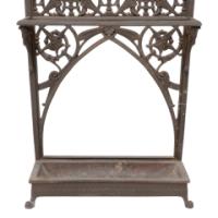 Dr. C. Dresser Aesthetic Movement Cast Iron Stick Stand Made by Coalbrookdale - Thumbnail 10