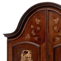 W. J. Neatby Attributed, English Art Nouveau Music Cabinet with Musicians to the Doors - Thumbnail 19