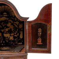 W. J. Neatby Attributed, English Art Nouveau Music Cabinet with Musicians to the Doors - Thumbnail 23