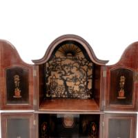 W. J. Neatby Attributed, English Art Nouveau Music Cabinet with Musicians to the Doors - Thumbnail 28