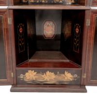 W. J. Neatby Attributed, English Art Nouveau Music Cabinet with Musicians to the Doors - Thumbnail 31