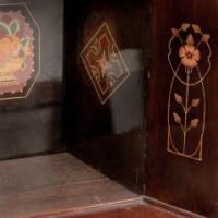 W. J. Neatby Attributed, English Art Nouveau Music Cabinet with Musicians to the Doors - Thumbnail 35