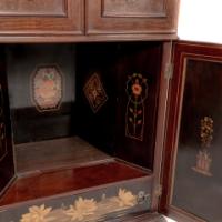 W. J. Neatby Attributed, English Art Nouveau Music Cabinet with Musicians to the Doors - Thumbnail 36