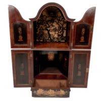 W. J. Neatby Attributed, English Art Nouveau Music Cabinet with Musicians to the Doors - Thumbnail 37