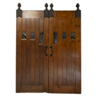 M. H. Baillie Scott. Exceptional Set of Arts & Crafts Exterior/Interior Doors - Thumbnail 2