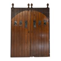 M. H. Baillie Scott. Exceptional Set of Arts & Crafts Exterior/Interior Doors - Thumbnail 28