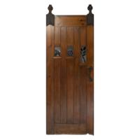 M. H. Baillie Scott. An Exceptional Set of Arts & Crafts Exterior/Interior Doors - Thumbnail 7