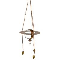 Arts & Crafts Orb Ceiling Light with a Sphere Shaped Central Body - Thumbnail 2